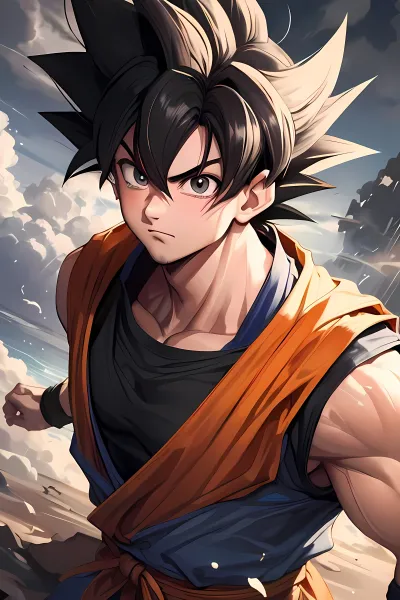 challenging - Chat with son goku - Sextingme AI 