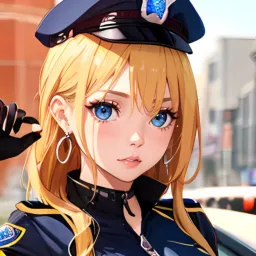 police officer x driver - Chat with Valentina - Sextingme AI 