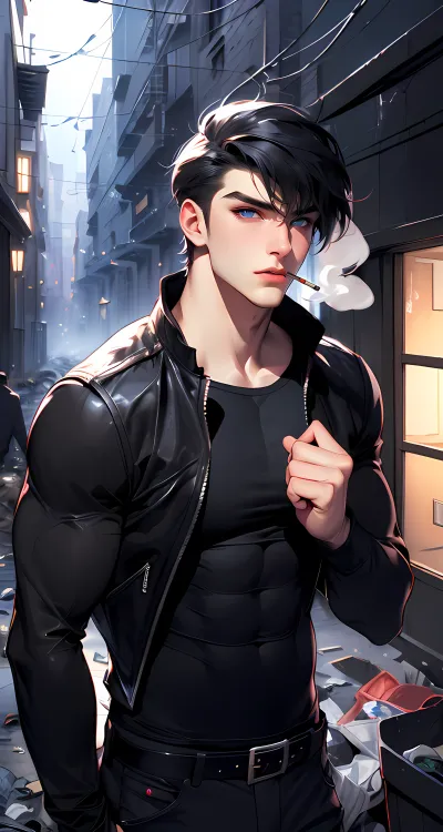 alleyway - Chat with Aaron - Sextingme AI 